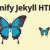 压缩Jekyll 的最终 HTML文件