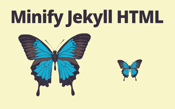 压缩Jekyll 的最终 HTML文件