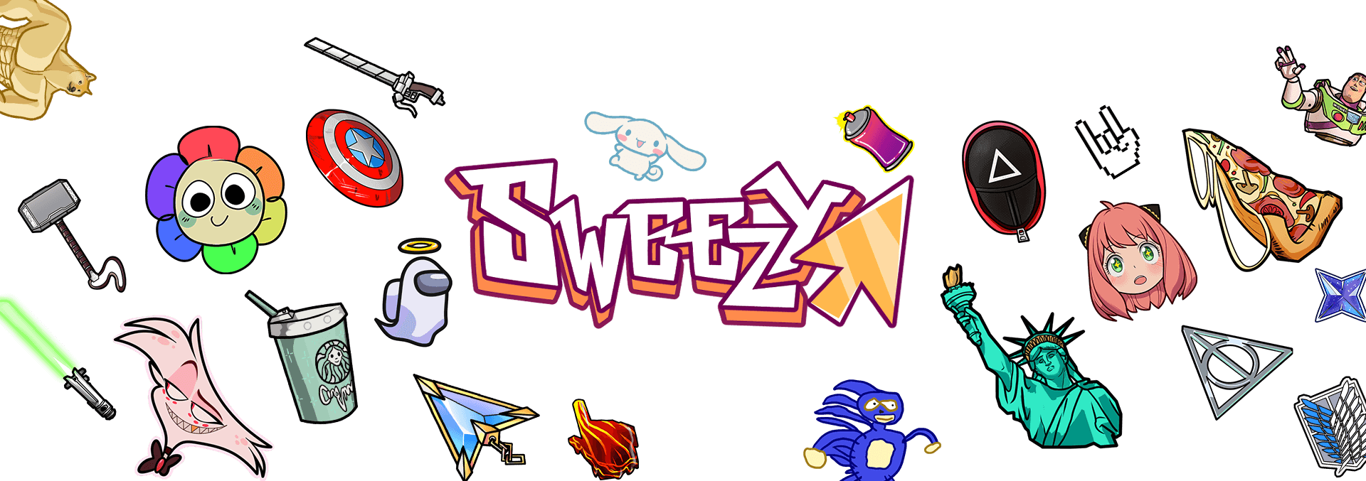 Sweezy Custom Sweezy-Cursors是一款功能强大且富有创意的光标自定义工具 | 嘻嘻IT