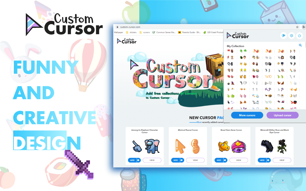 Community Custom Cursor Custom Cursor一个免费在线自定义鼠标网站 | 嘻嘻IT